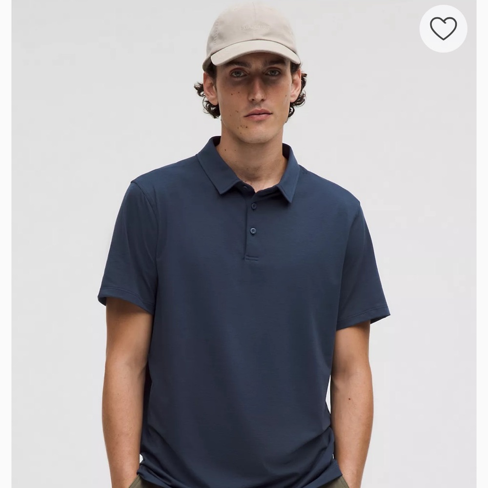 lululemon athletica Deep Blue Polo Shirt